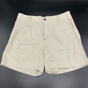 NWT Patagonia Island Hemp Shorts 6”- Chambray Shale size 8
